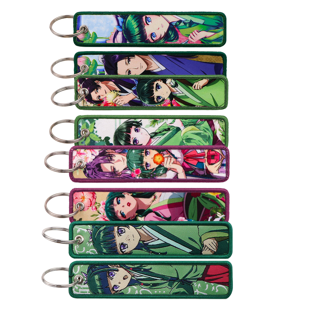 Vintage Fashion Accessories - 1pcs Vintage Oriental Anime Girl Portrait