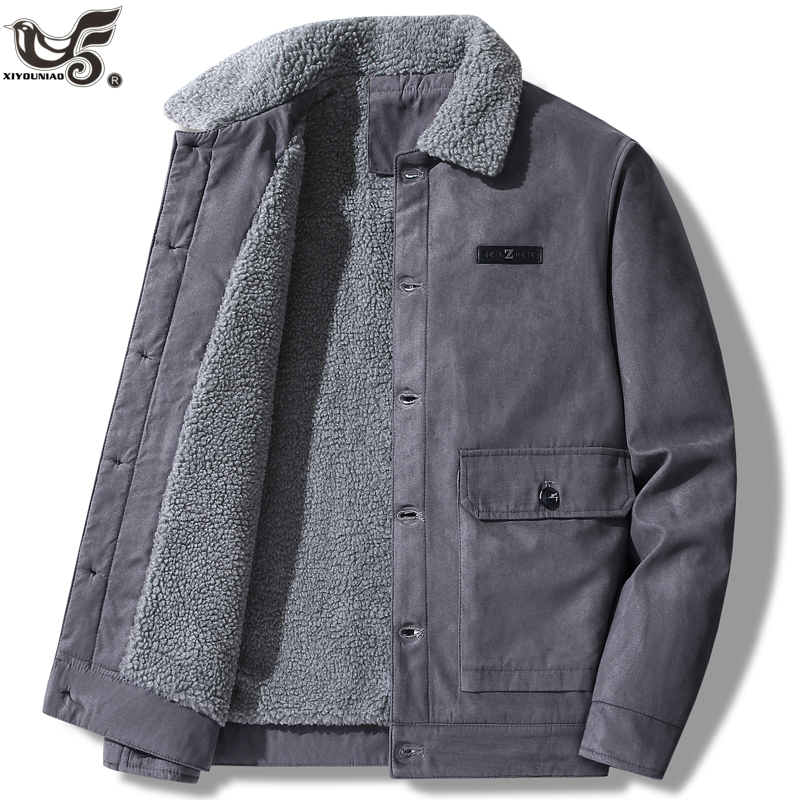 Varsity Jacket Wool - Men's Suede Jacket Autumn Retro Bomber