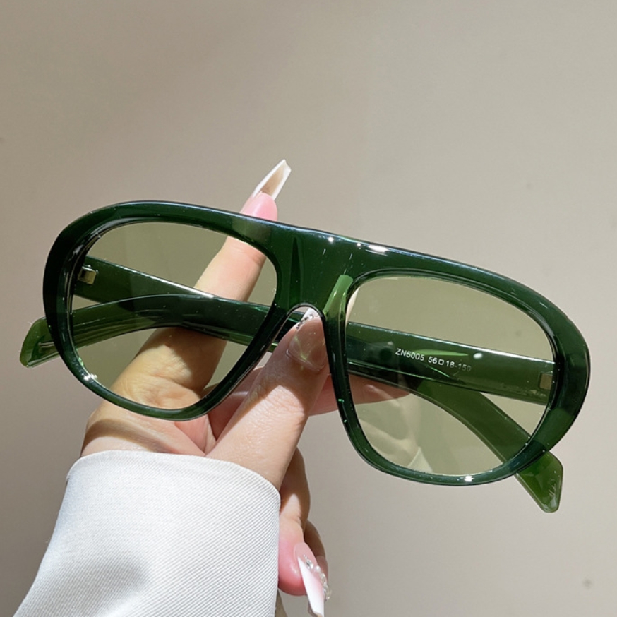 Vintage Fashion Girl - New Oversized Pilot Sunglasses Women Men