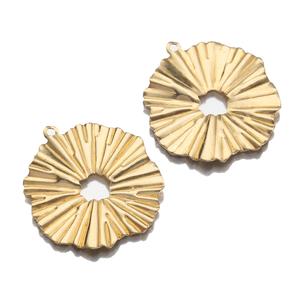 20pcs/Lot Brass Sun Flowers Ch - огляд і ціна Vintage Fashion Earrings