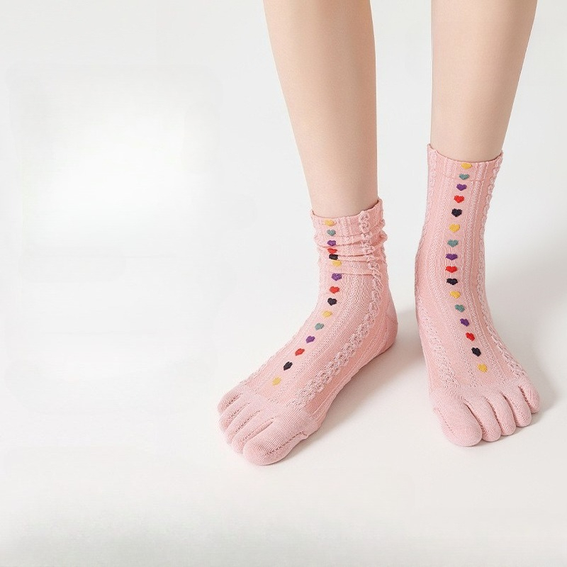 5 Pairs Finger Socks Women Gir - огляд і ціна Vintage Fashion Girl