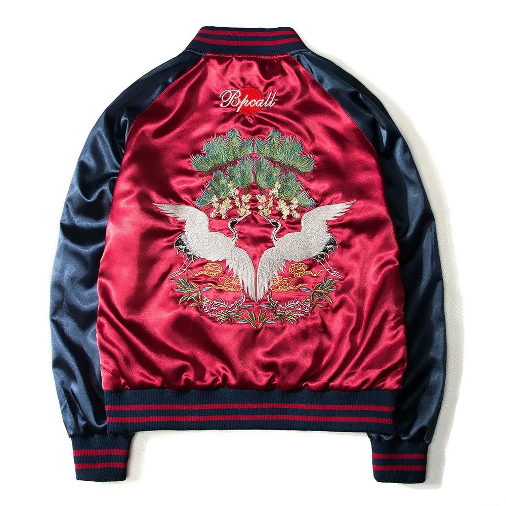 Reversible Baseball Jacket Men - огляд і ціна Varsity Jacket Wool