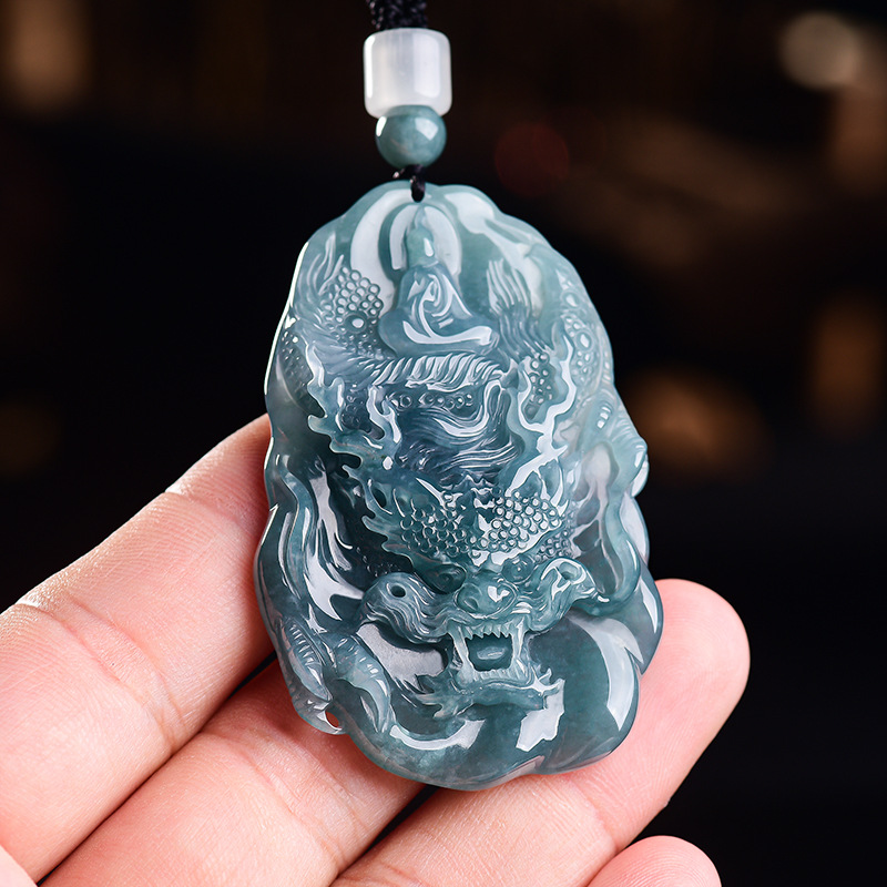 Natural Burmese Jadeite Dragon - огляд і ціна Vintage Fashion Women