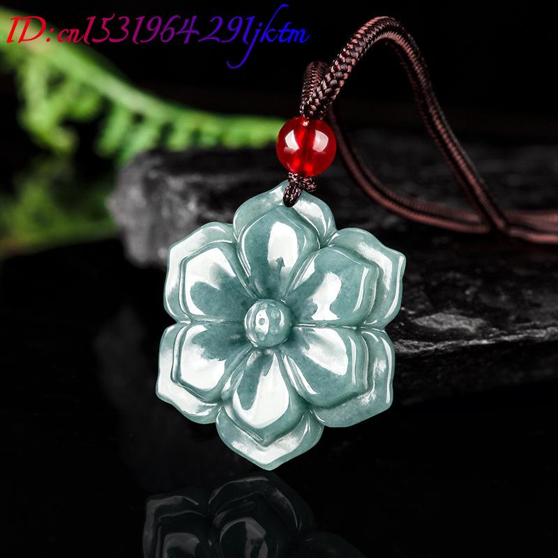 Burmese Jadeite Flower Pendant - огляд і ціна Vintage Fashion Accessories