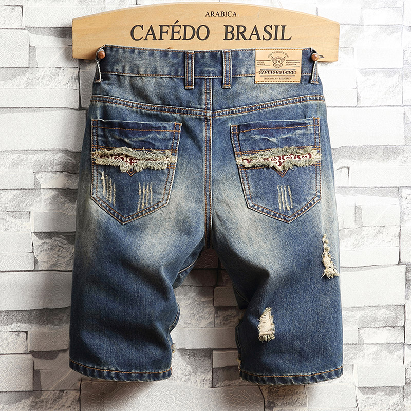 Ripped Hip-hop Denim Shorts Me - огляд і ціна Vintage Fashion Jeans
