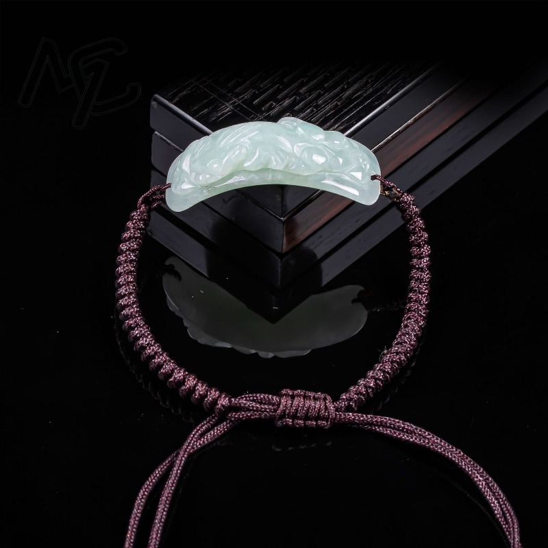Burmese Jadeite Pixiu Bracelet - огляд і ціна Vintage Fashion Accessories