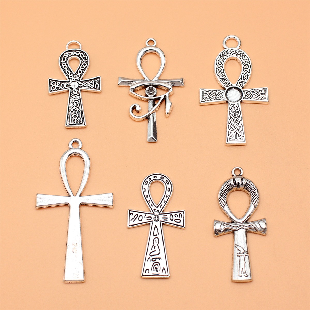 6pcs Antique Silver Color Key  - огляд і ціна Vintage Fashion Collection