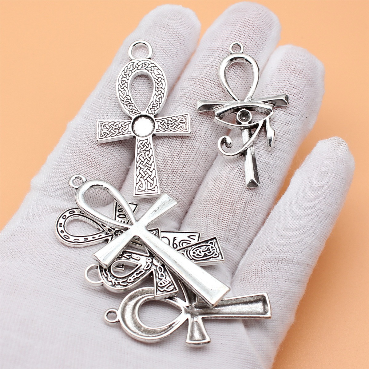6pcs Antique Silver Color Key  - огляд і ціна Vintage Fashion Collection
