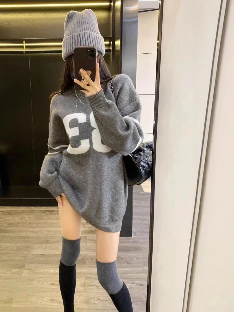 Y2K Vintage Knitted Sweater Wo - огляд і ціна Vintage Fashion Women