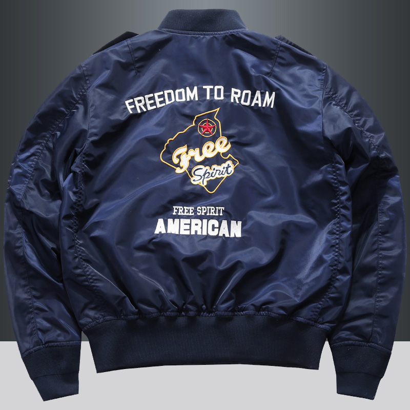 Men's Spring Tactical Army MA- - огляд і ціна Varsity Jacket Wool