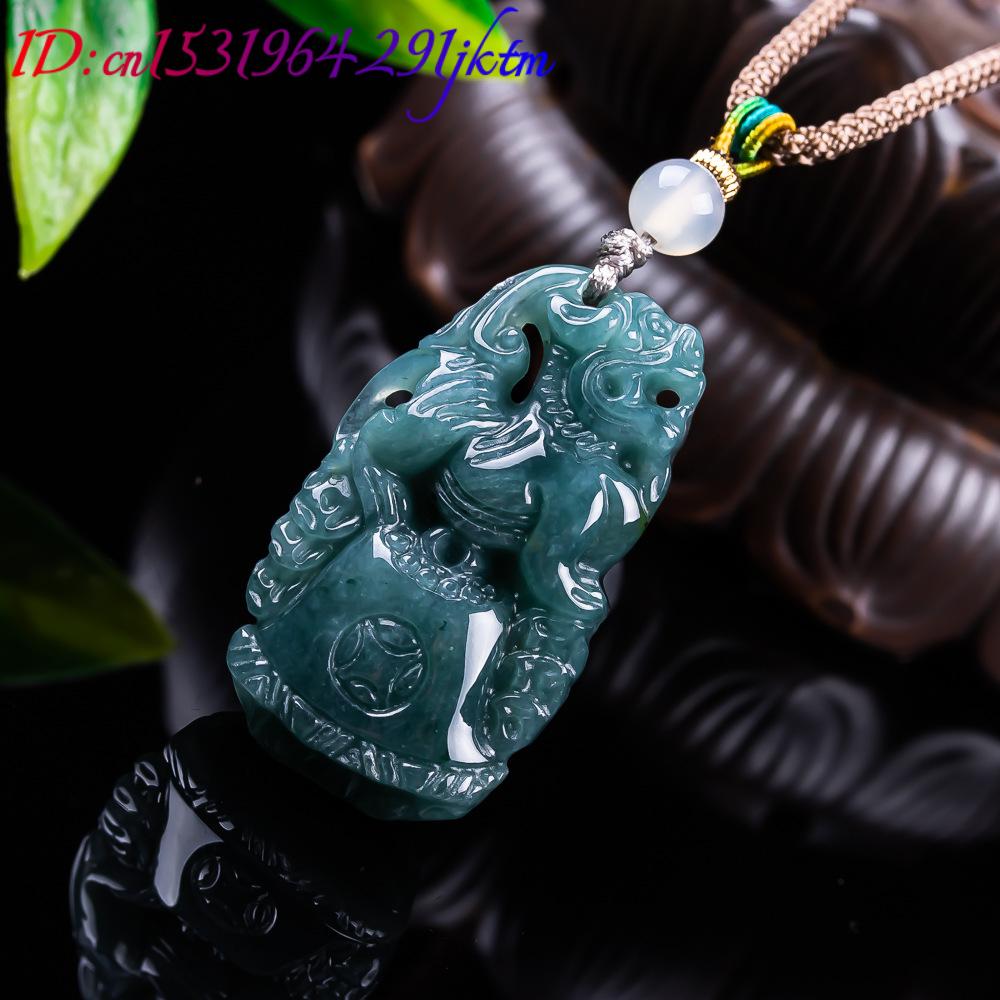 Burmese Jadeite Pixiu Pendant  - огляд і ціна Vintage Fashion Women
