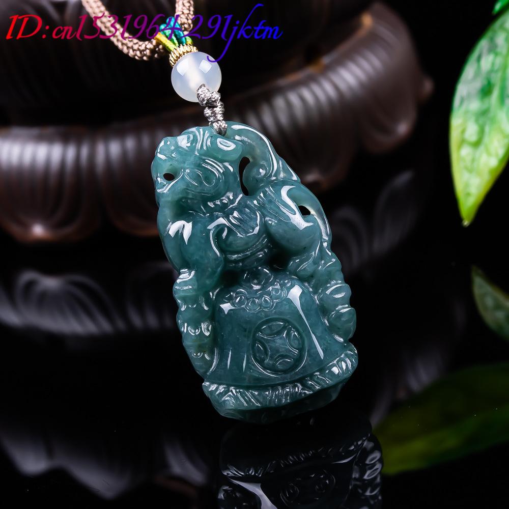 Burmese Jadeite Pixiu Pendant  - огляд і ціна Vintage Fashion Women