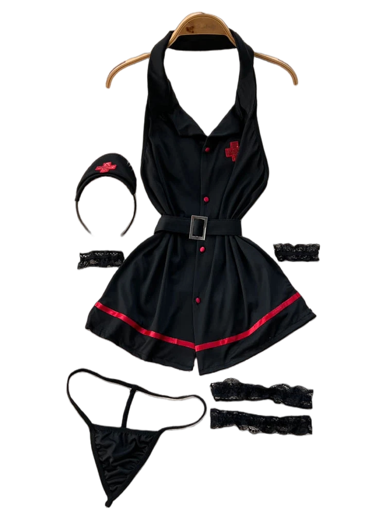 Erotic Fashion Sexy Halter Lin - огляд і ціна Vintage Fashion Women