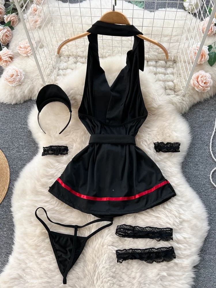 Erotic Fashion Sexy Halter Lin - огляд і ціна Vintage Fashion Women
