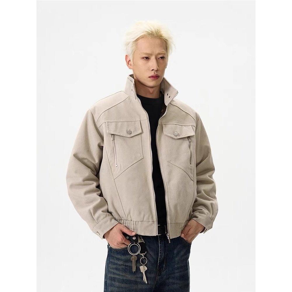 Men'S Winter Jacket Coats Mens - огляд і ціна Varsity Jacket Wool