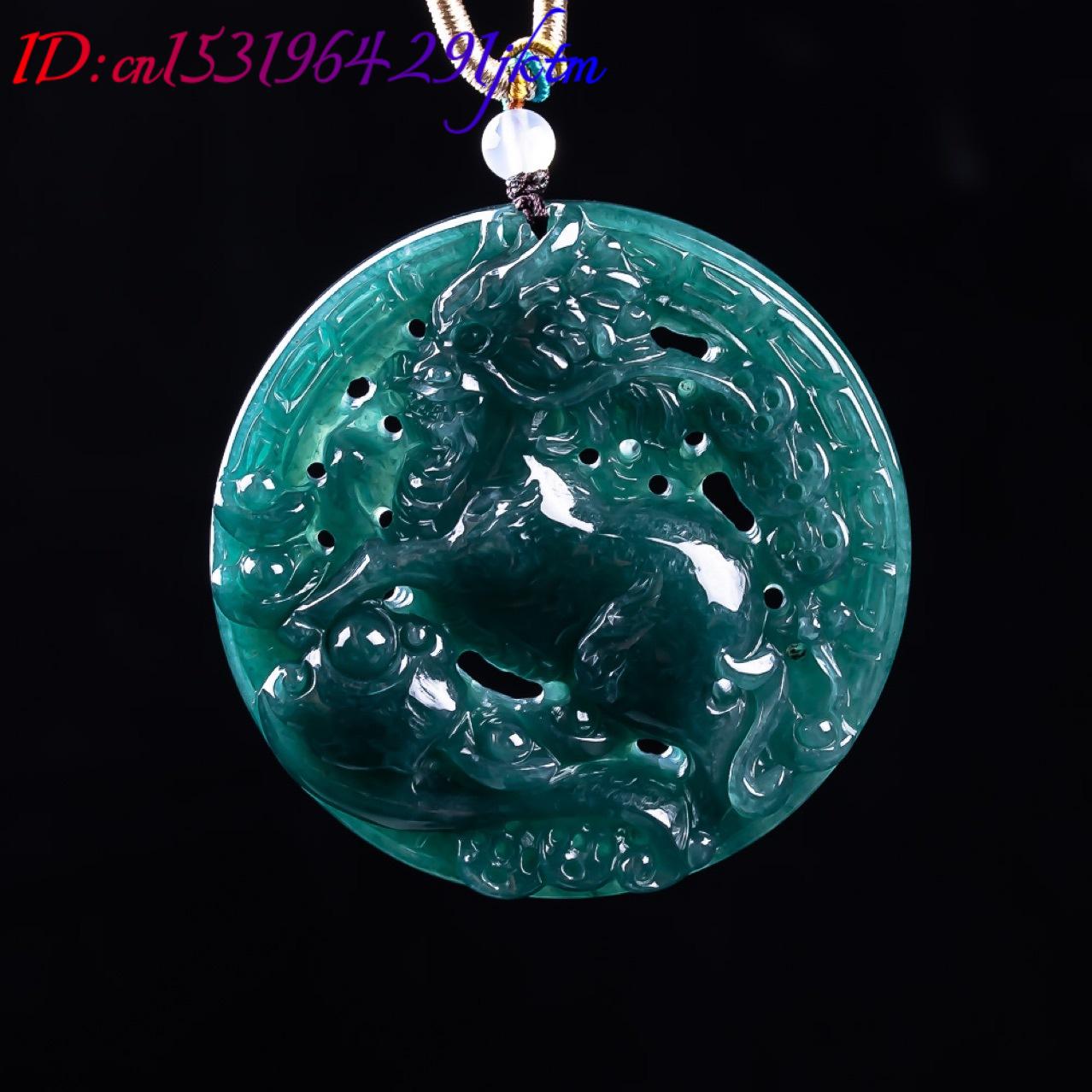 Burmese Jadeite Dragon Pendant - огляд і ціна Vintage Fashion Women