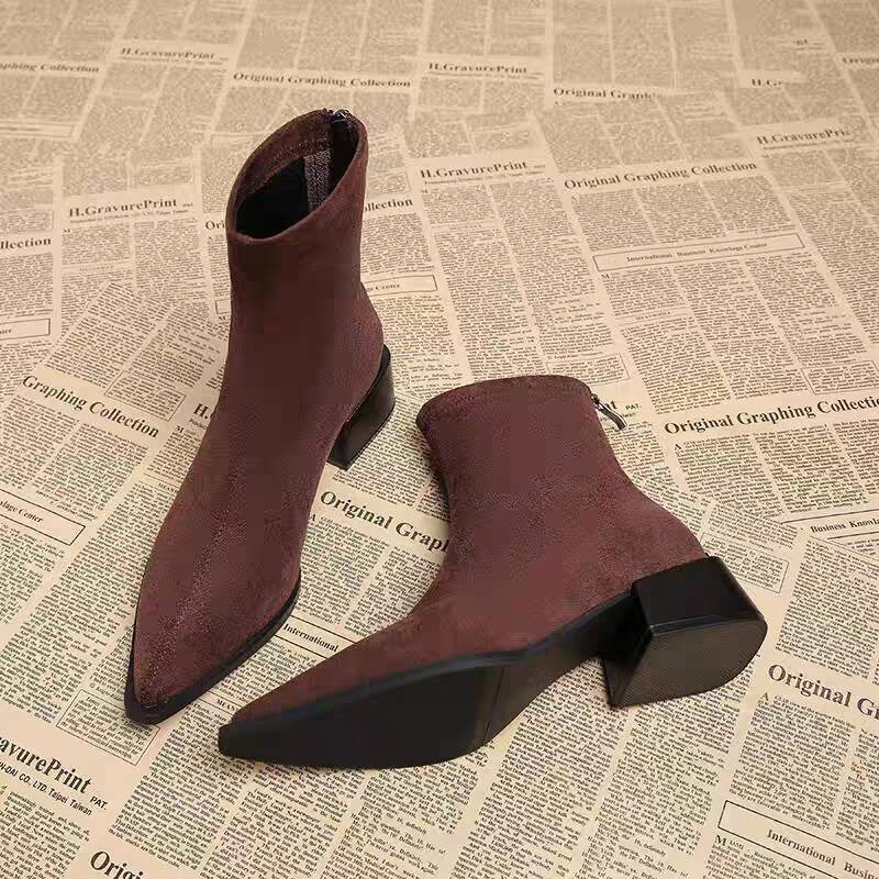 New Low Heel Women Mordern Ank - огляд і ціна Vintage Fashion Girl