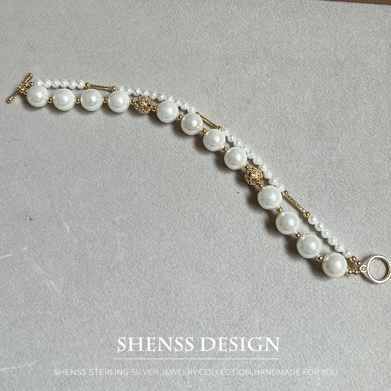 Double layer imitation pearl c - огляд і ціна Vintage Fashion Photos