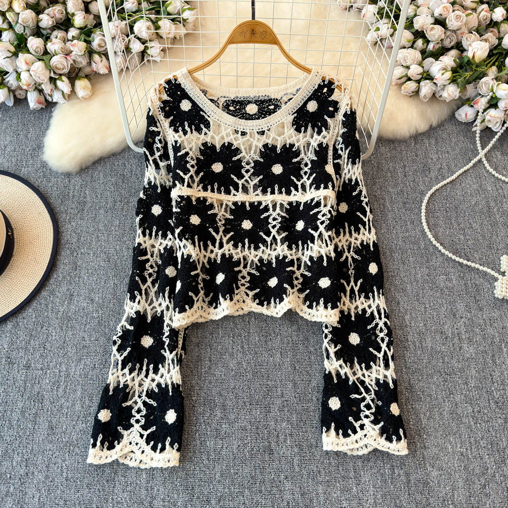 Floral Crochet Top for Women L - огляд і ціна Crochet Top Boho