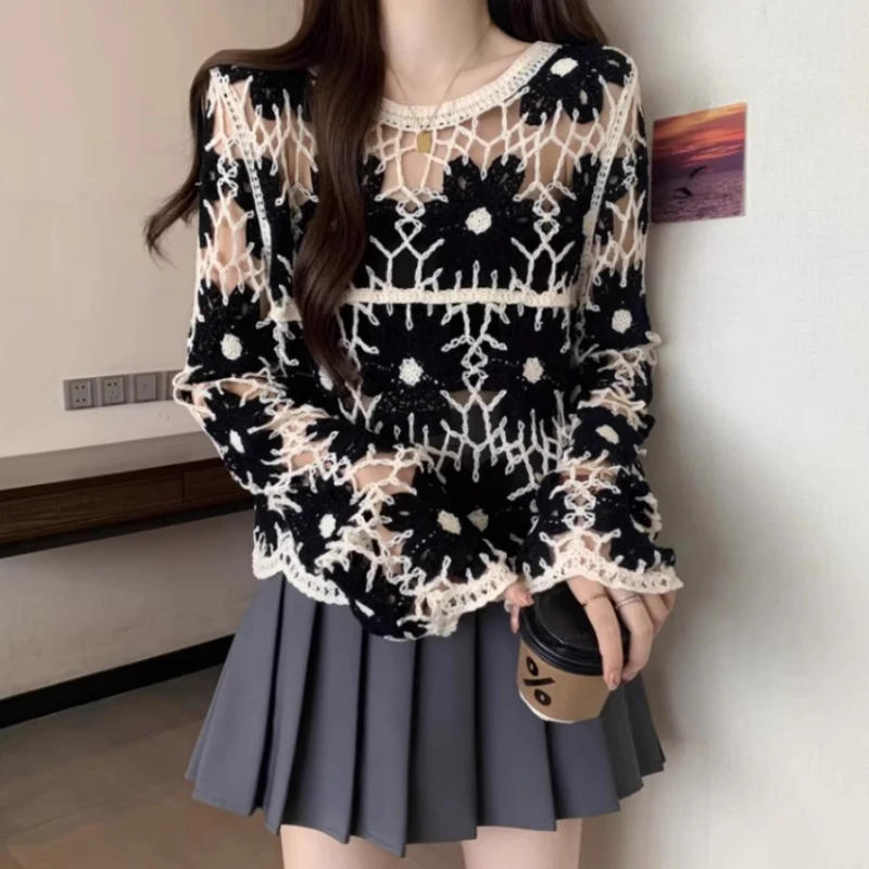 Floral Crochet Top for Women L - огляд і ціна Crochet Top Boho