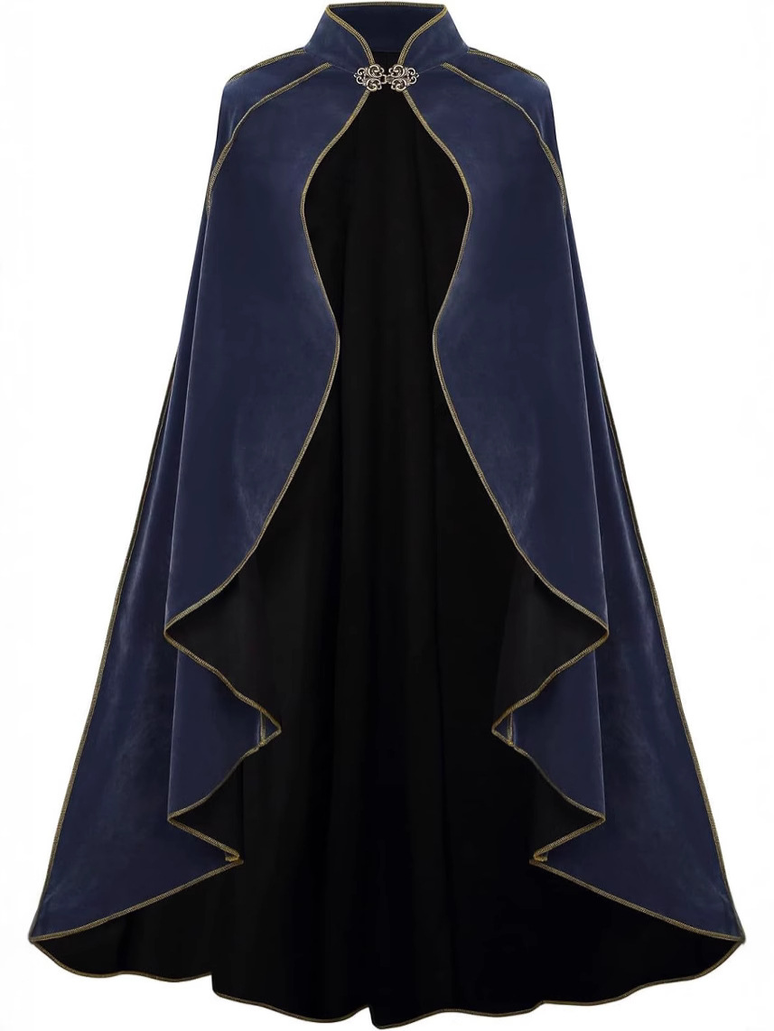 Gold Trimmed Medieval Plush Cl - огляд і ціна Vintage Fashion Jacket
