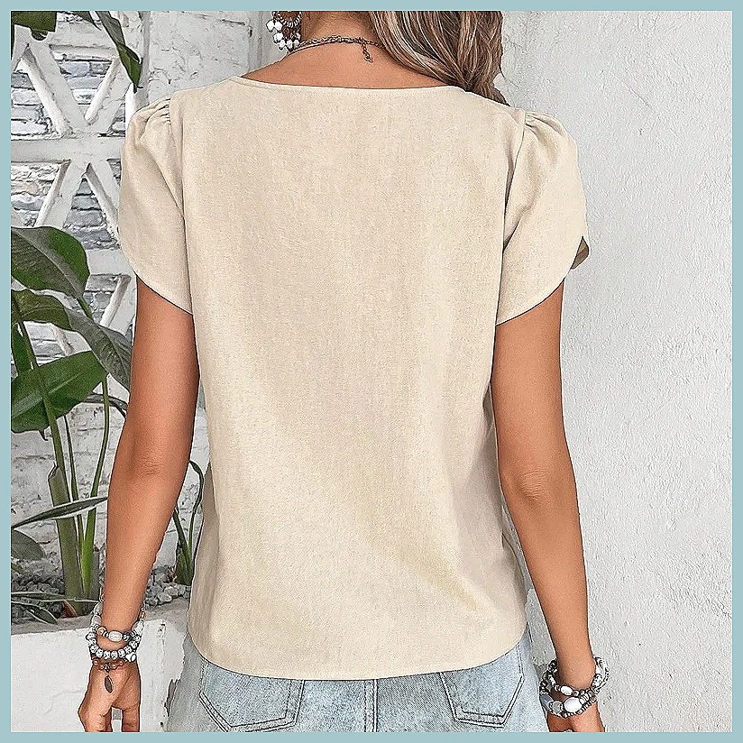 2024 Summer Vintage Solid Colo - огляд і ціна Vintage Fashion Women