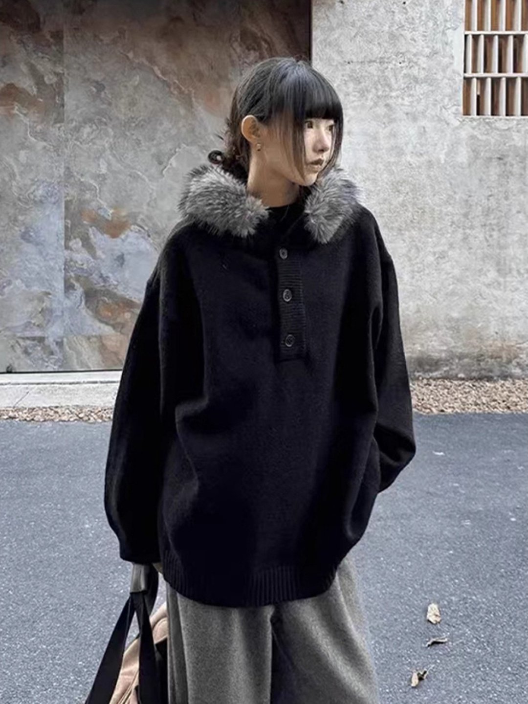 Fur Collar Brown Jackets Mens  - огляд і ціна Varsity Jacket Wool